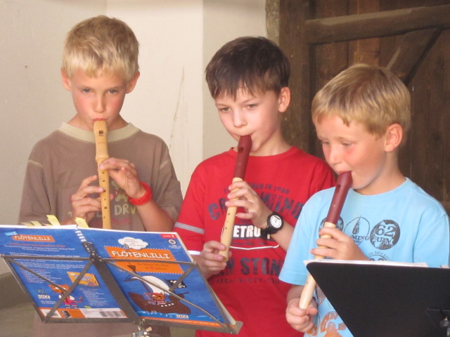 Flötenkinder Abschlusskonzert